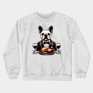 French Bulldog Thanksgiving Crewneck Sweatshirt